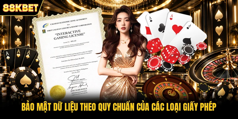 Bảo mật dữ liệu theo quy chuẩn của các loại giấy phép Bảo mật dữ liệu theo quy chuẩn của các loại giấy phép