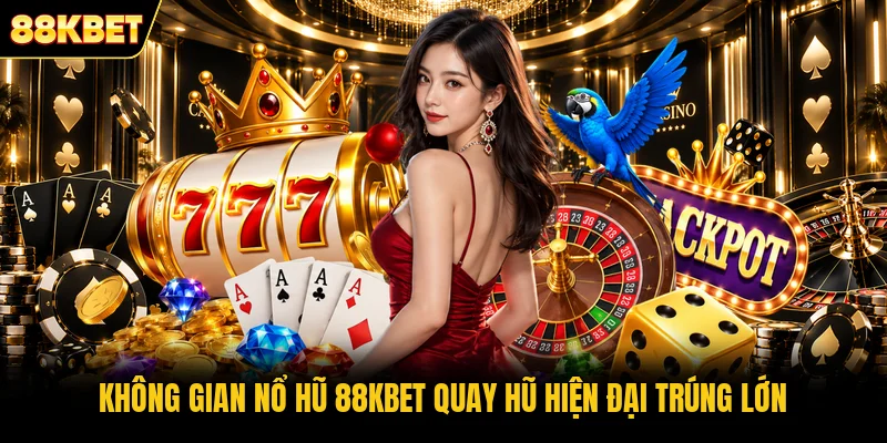 Không gian nổ hũ 88KBET quay hũ hiện đại trúng lớn Không gian nổ hũ 88KBET quay hũ hiện đại trúng lớn