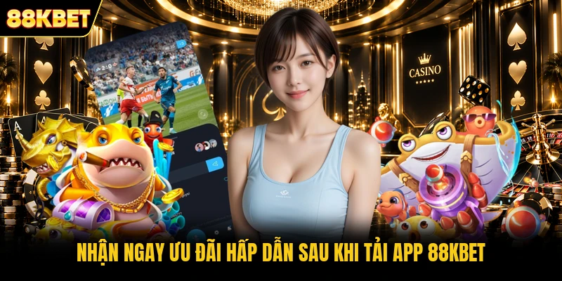Nhận ngay ưu đãi hấp dẫn sau khi tải app 88KBET Nhận ngay ưu đãi hấp dẫn sau khi tải app 88KBET