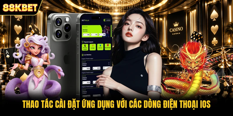 Thao tác cài đặt ứng dụng với các dòng điện thoại iOS Thao tác cài đặt ứng dụng với các dòng điện thoại iOS