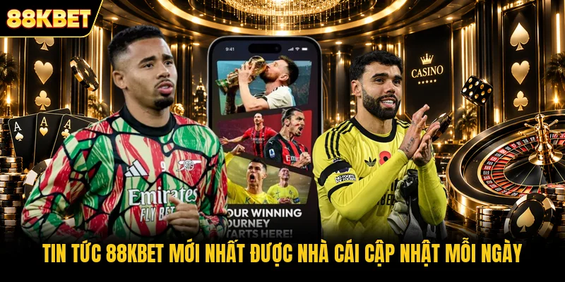 Tin tức 88KBET mới nhất được nhà cái cập nhật mỗi ngày